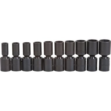 Proto Impact Socket 3/8 Inch Drive 10 Piece Set