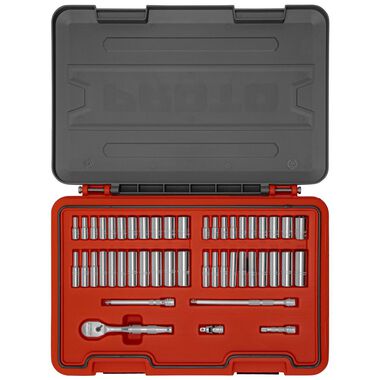 Proto Socket Set 1/4 DR 47pc SAE &amp; MM 12pt AERO