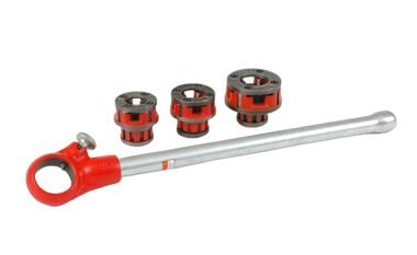 Ridgid 00R 1/2 In - 1 In NPT Exposed Ratchet Threader Set