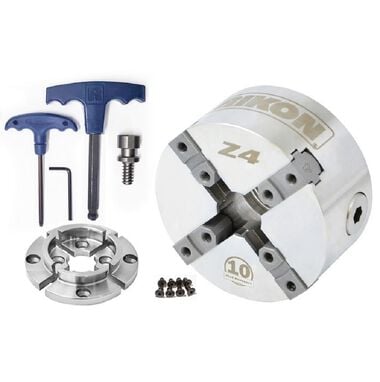 RIKON Z4 Lathe Chuck &amp; Jaw  Direct Thread