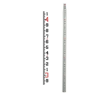 Spectra Precision 25 Foot Tenths Fiberglass Grade Leveling Rod