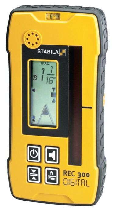 Stabila REC300 De-Tech Laser Receiver with Bracket