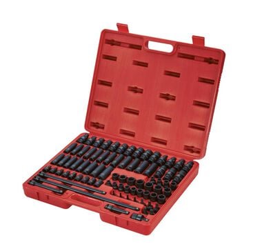 Sunex 80 pc. 3/8 In. Drive Master Impact Socket Set