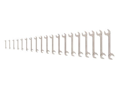 Tekton Angle Head Open End Wrench Set, 19-Piece (1/4 - 1-1/4 Inch)