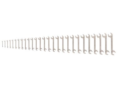 Tekton Angle Head Open End Wrench Set, 27-Piece (6-32 mm)