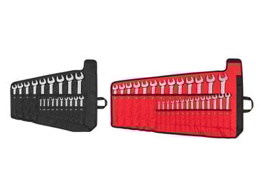 Tekton Combination Wrench Set, 46 Pieces (1/4 - 1-1/4 Inch, 6 - 32 mm)