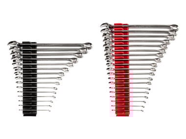 Tekton Combination Wrench Set, Modular Organizers, (1/4-1 Inch, 6-24 mm)