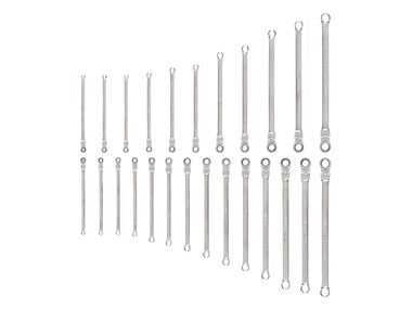 Tekton Fixed/Flex Head Ratcheting Box End Wrenches, 1/4-3/4 Inch, 6-19 mm