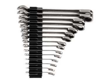 Tekton Ratcheting Combination Wrench Set, Organizers, (1/4-1 Inch)