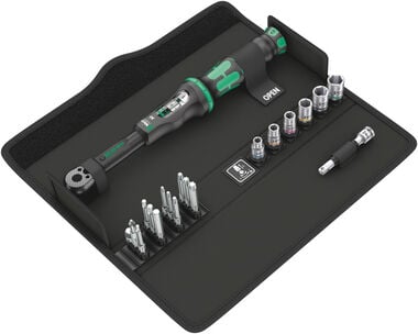Wera Tools 2.5-25 Nm Click-Torque A 6 Wrench Set 1 20pc