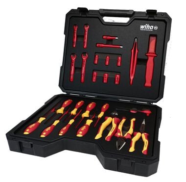 Wiha Insulated Hybrid &amp; EV Essentials Tool Kit 26pc