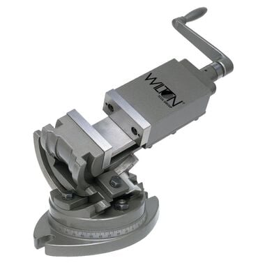 Wilton 3-Axis Precision Tilting Vise 2in Jaw Width 1 Jaw Depth